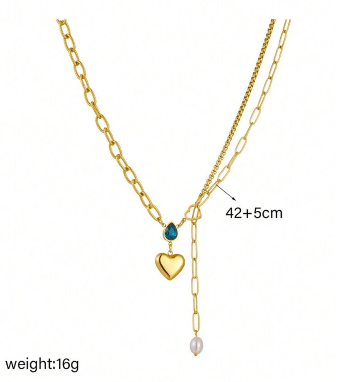 Corazón y diamante
