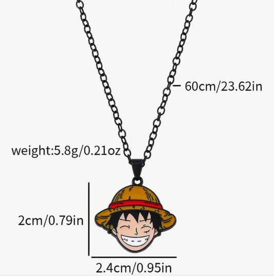Collar pendiente Luffy One Piece (Niños)