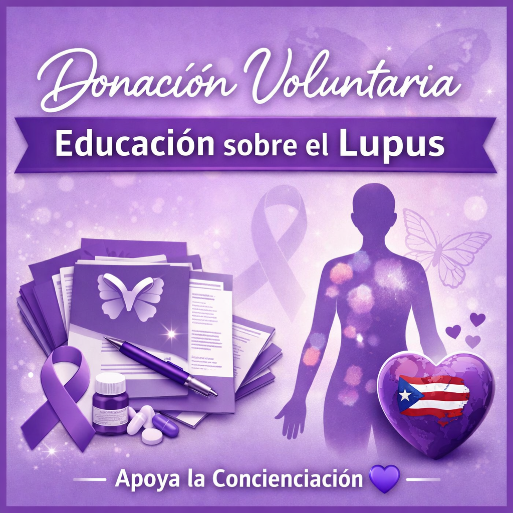 Eco Púrpura – Donación Voluntaria para Educación sobre el Lupus