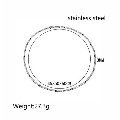 Cadena acero inoxidable (3mm) (Niños)