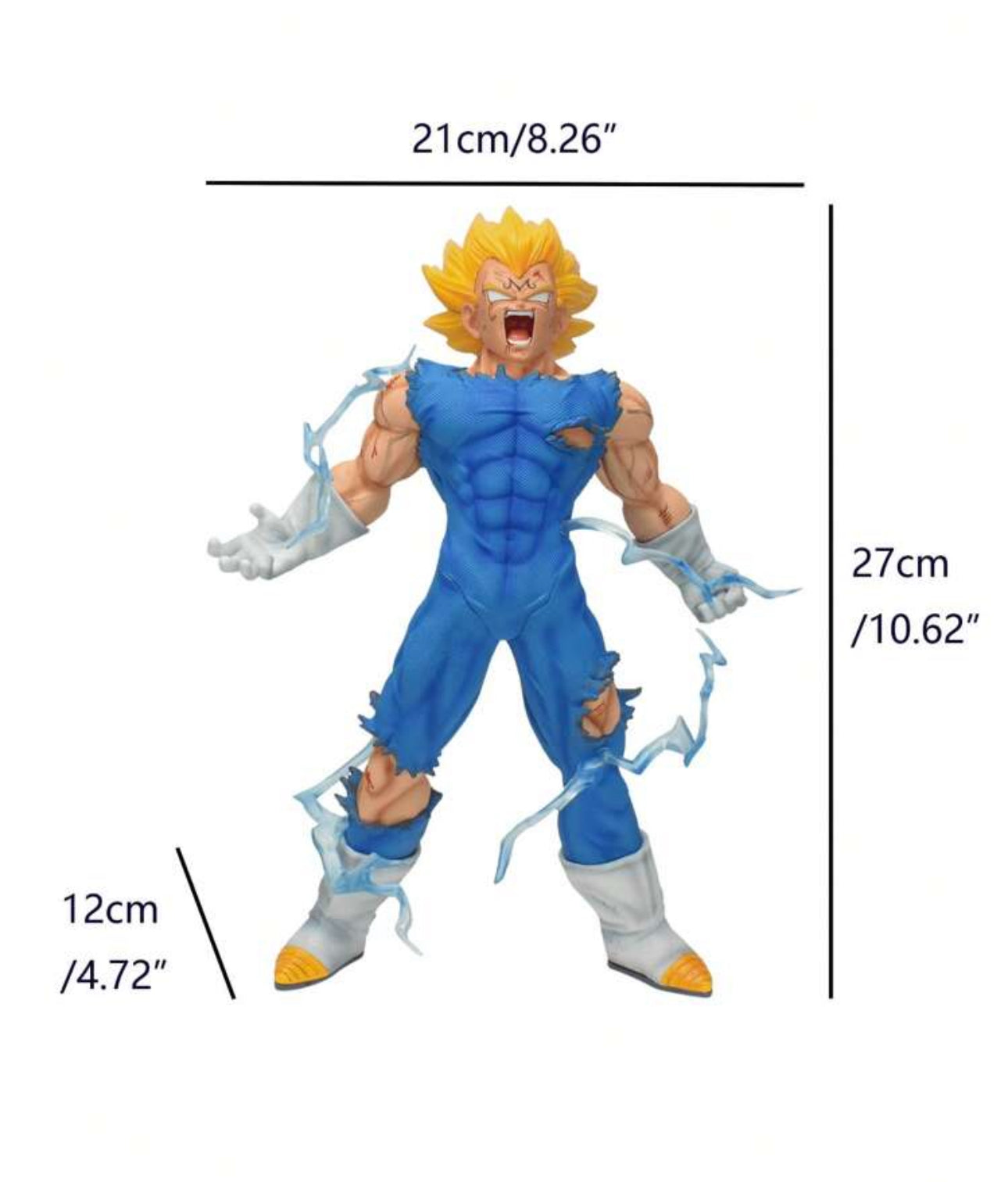 Majin Vegeta 10.6” figure Dragon Ball Z