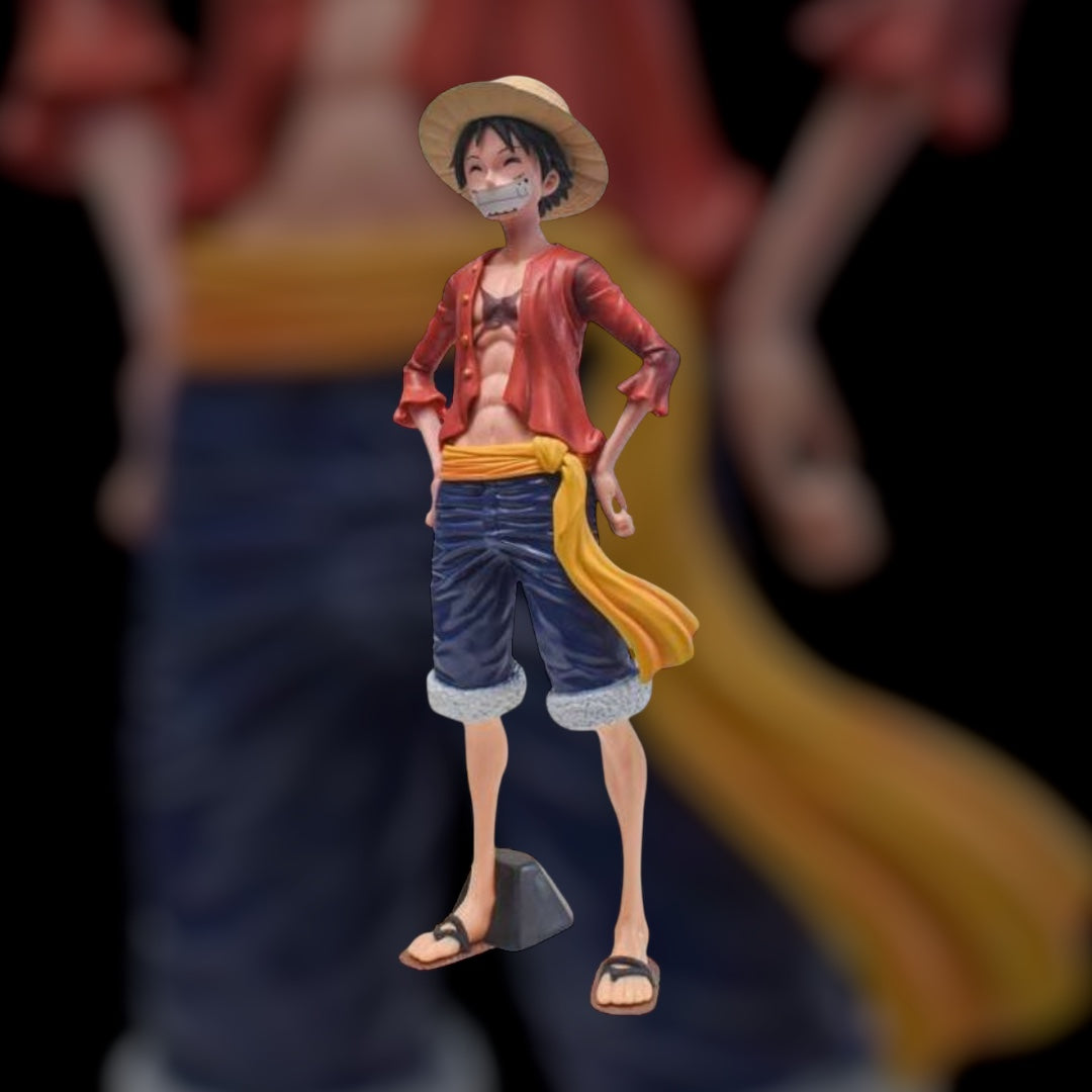Luffy with smile & multiple faces 10” figure One Piece