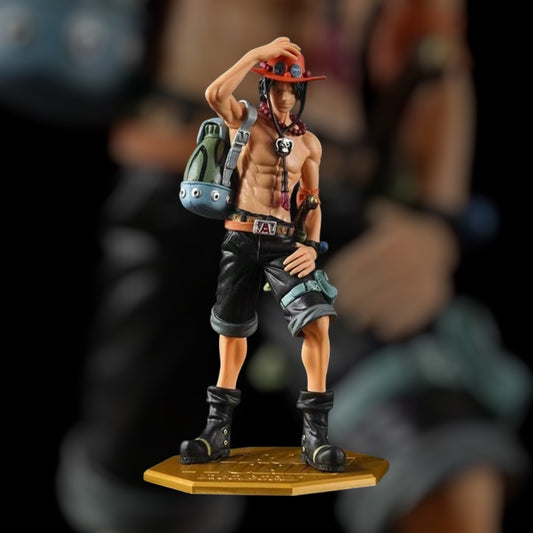 Ace with hat & backpack 9” figure One Piece