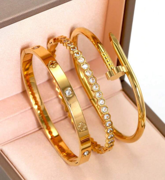 Conjunto 3 brazaletes