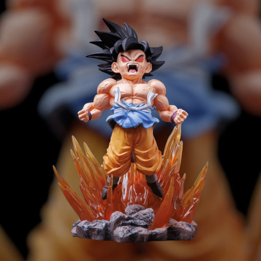 Goku transforming into golden ape “7 figure Dragon Ball GT