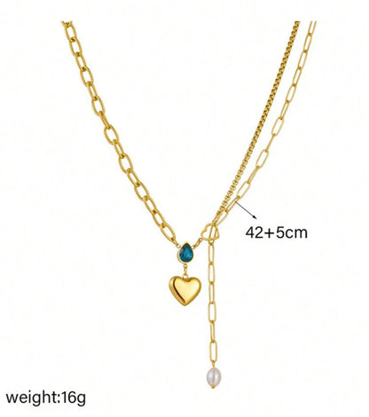 Corazón y diamante