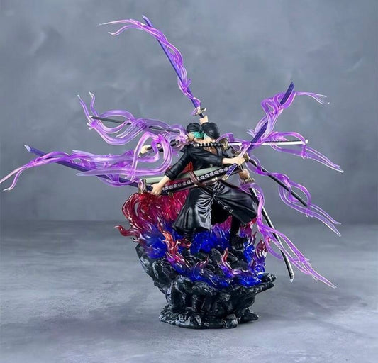 Zoro with 9 Swords 6.7” figure One Piece