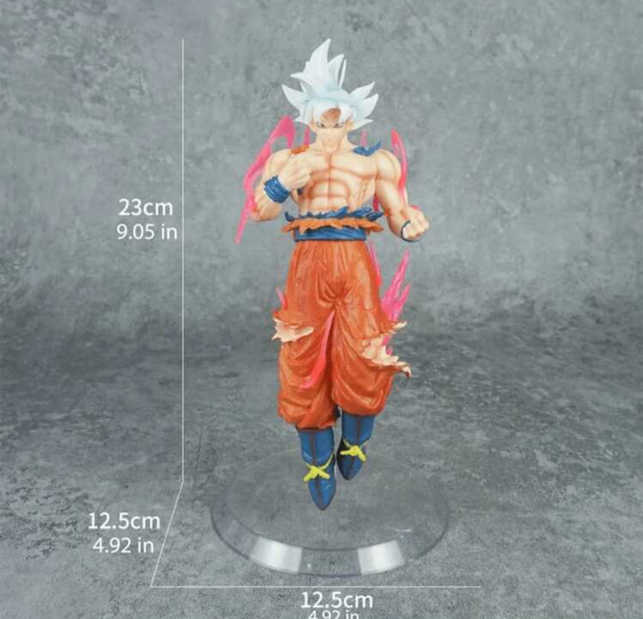 Goku Mastered Ultra Instinct 9” figure Dragon Ball Super