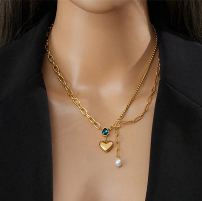Corazón y diamante