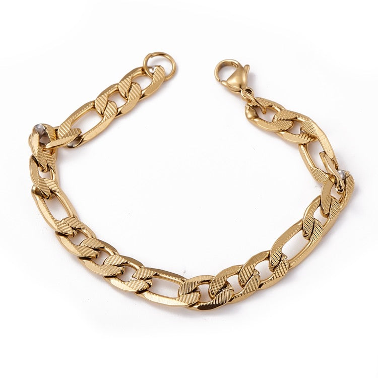 Pulsera casual vintage (9mm x 22cm)