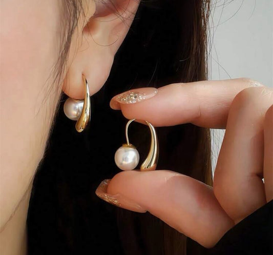 Aretes perlas
