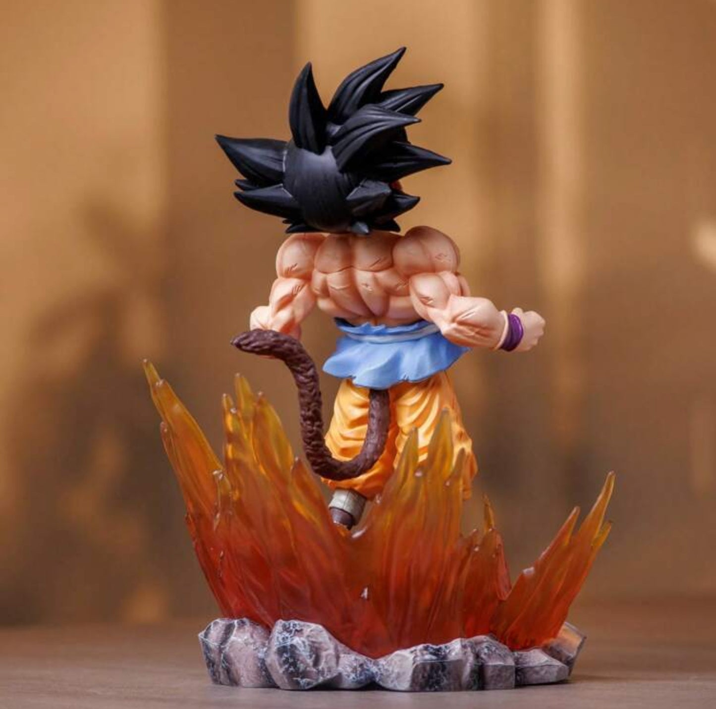 Goku transforming into golden ape “7 figure Dragon Ball GT