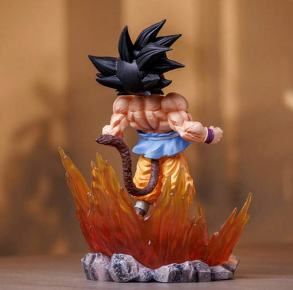 Goku transforming into golden ape “7 figure Dragon Ball GT