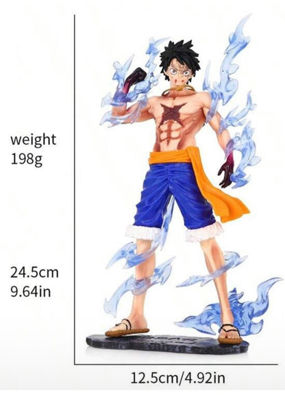 Luffy 9” figure (blue) One Piece