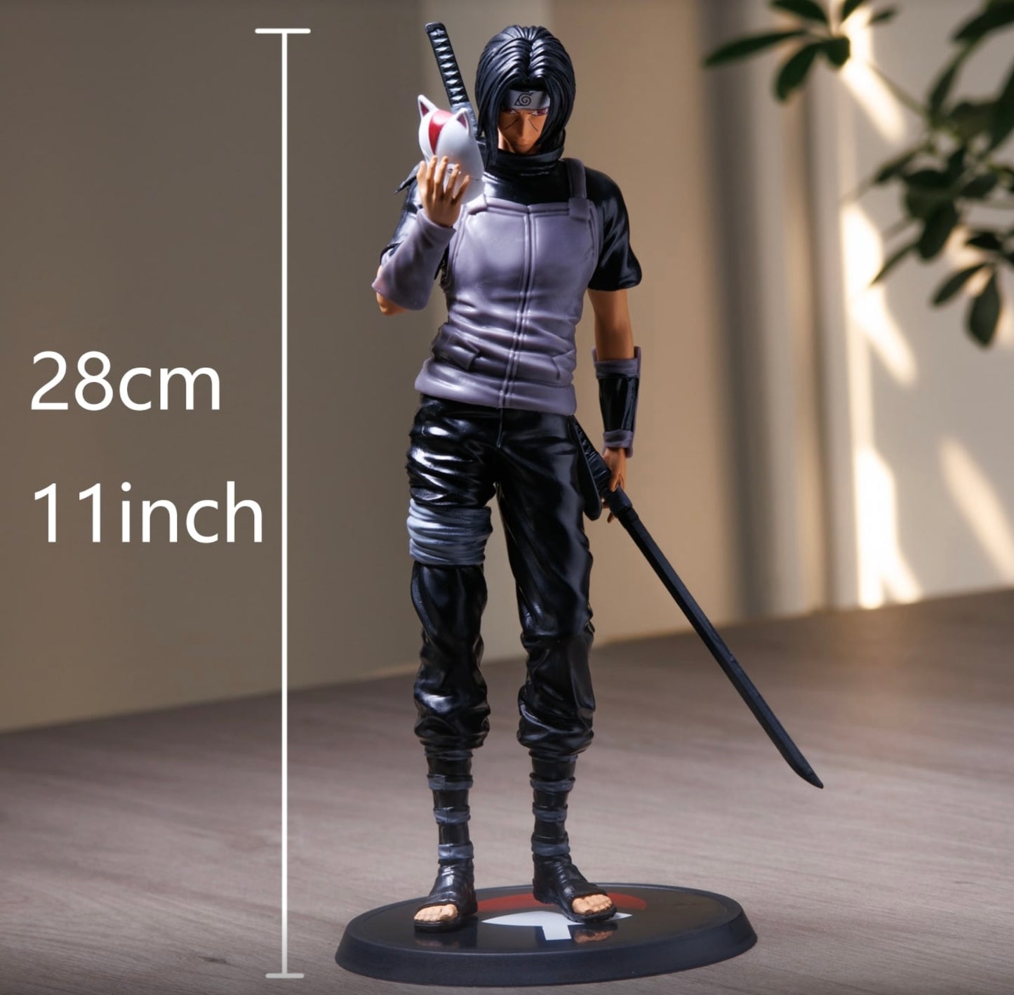 Itachi ANBU 11” figure Naruto Shippudden