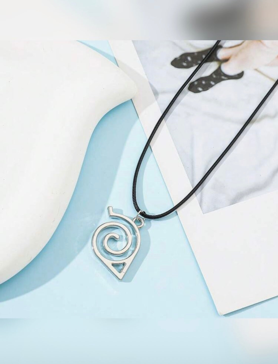 Collar pendiente clan ninja Konoha Naruto (Niños)