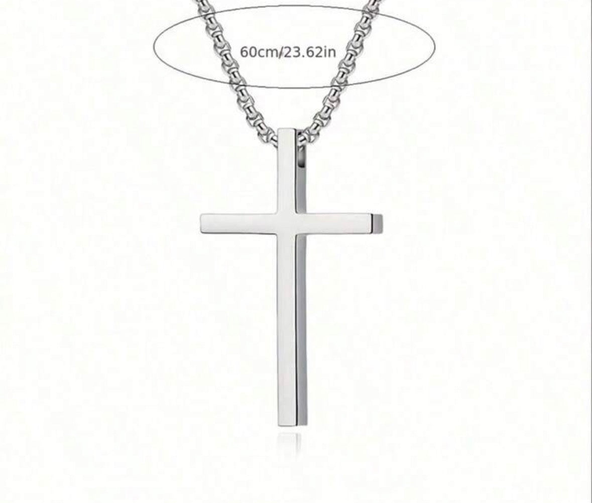 Collar cruz (plata)