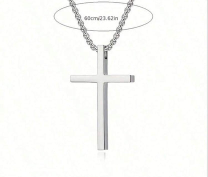 Collar cruz (plata)