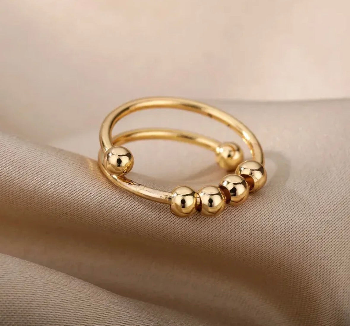 Anillo ajustable (oro)