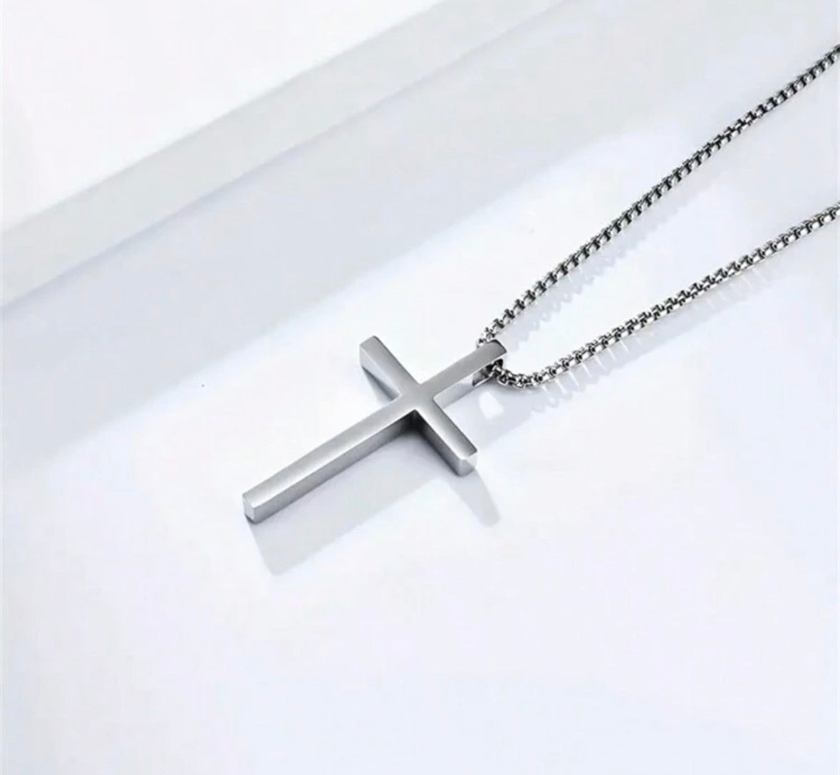 Collar cruz (plata)