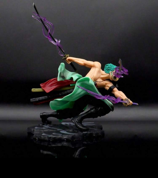 Zoro three thousand swords 9.5” figure One Piece