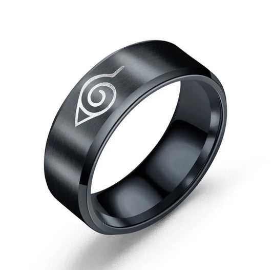 Anillo clan Konoha Naruto