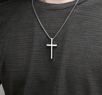 Collar cruz (plata)
