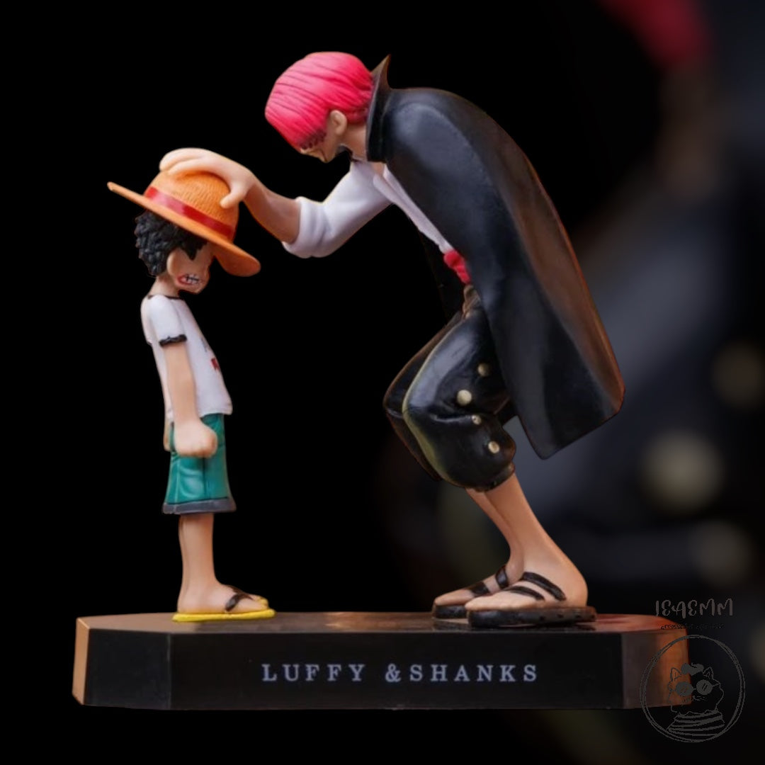 Shanks gifts Luffy strawhat 7.2” figure One Piece