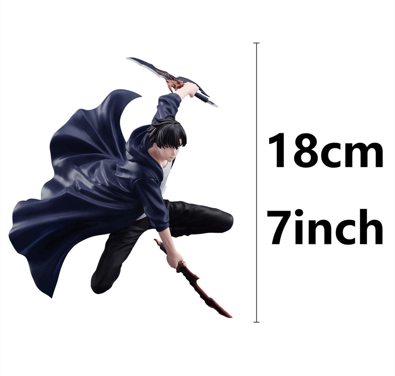 Sung Jinwoo pose ataque 7” figure Solo Leveling