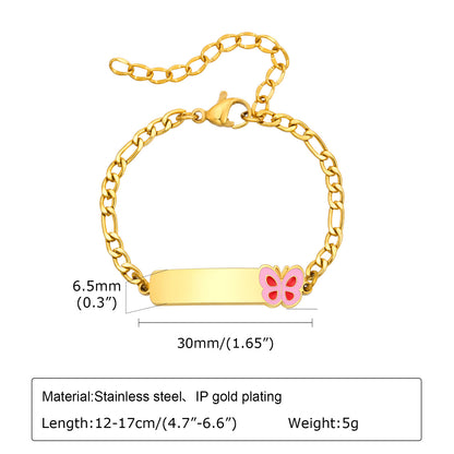 Brazalete mariposa niñas