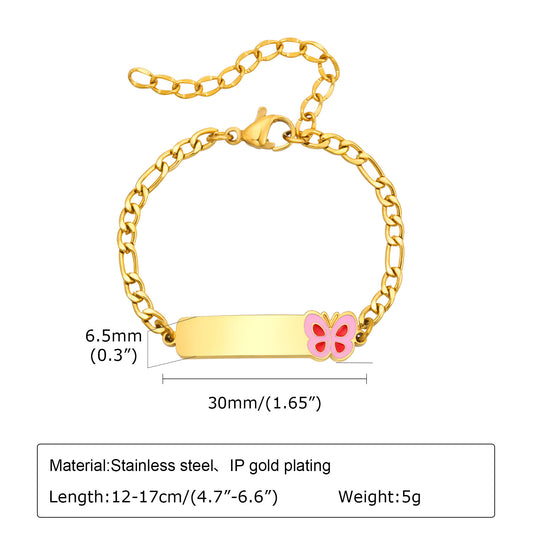 Brazalete mariposa niñas