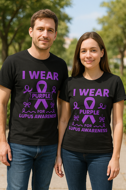 “Yo uso morado por la concienciación del lupus”